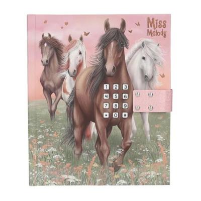 Miss Melody dagboek met code en geluid