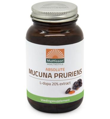 Mattisson Mucuna pruriens 20% extract- L-dopa 120 Tabletten