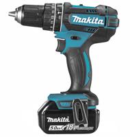 Makita DHP482RTJ Accu klop-/schroefboormachine 18V 5.0Ah in Mbox - thumbnail