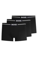 Boss boxershorts Bold 3-pack zwart - thumbnail