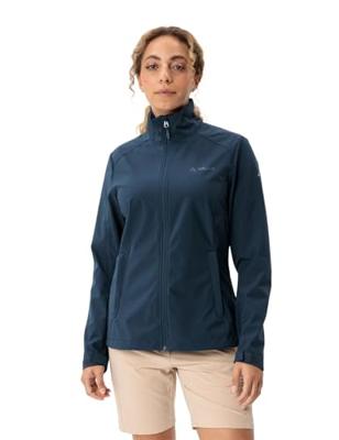 Vaude Hurricane IV Softshell Jas Dames Dark Sea 42