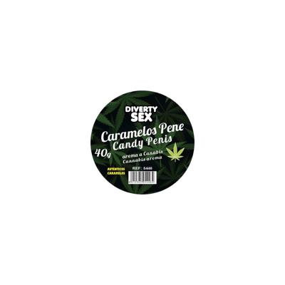 Snoepjes Divertysex Marihuana Penis 12 Onderdelen