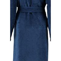 Cawö Cawö Dames Badjas met Capuchon 802 - Graphit 48/50 - thumbnail