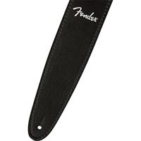 Fender Vegan Leather Strap gitaarband zwart 6.3 cm - thumbnail