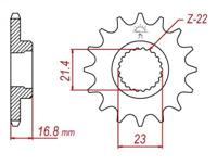 ESJOT Sprocket 520 16z standard - thumbnail