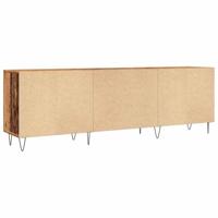 Tv-meubel 150x30x50 cm bewerkt hout oud houtkleurig - thumbnail