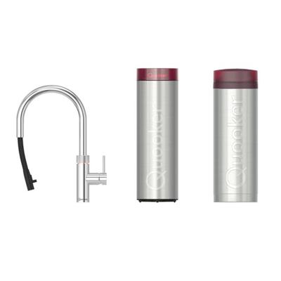 Quooker Flex met PRO3 boiler en CUBE reservoir 5-in-1 kokendwaterkraan chroom