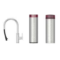 Quooker Flex met PRO3 boiler en CUBE reservoir 5-in-1 kokend water kraan chroom - thumbnail