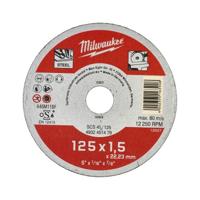 Milwaukee Doorslijpschijf Metaal SCS 41 / 125x1,5x22mm Contractor Series - 4932451479 - thumbnail