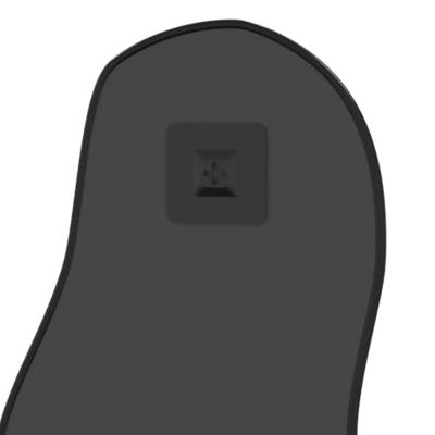 VidaXL Wandspiegel 100x45 cm zwart VidaXL Wandspiegel 100x45 cm zwart