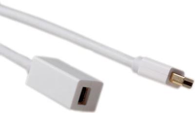 ACT AK3955 Mini DisplayPort Kabel Male/Mini DisplayPort Female - 1 meter