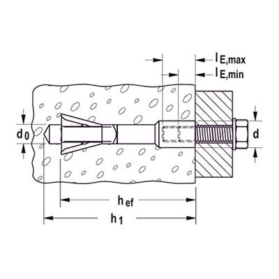 Fischer FPX M12 - I CELLENBETONANKER 25 St - 519024