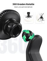 UGREEN LP292 Telefoonhouder voor in de auto 360° draaibaar 4.7 - 7.2 inch Bevestigingswijze (auto): Dashboard - thumbnail