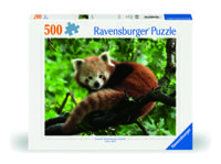 Ravensburger puzzel Schattige Rode Panda 500 stukjes - thumbnail