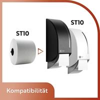 Toiletpapier blacksatino st10 greengrow systeemrol - thumbnail