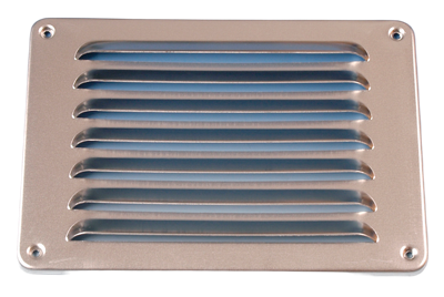 Aluminium Schoepenrooster Opbouw 215 X 150mm - Alu (1-2115a) Aluminium Schoepenrooster Opbouw 215 X 150mm - Alu (1-2115a)