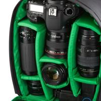RIVACASE Spiegelreflex rugzak – hoogwaardige cameratas met accessoirevakken en hoog draagcomfort - zwart - thumbnail
