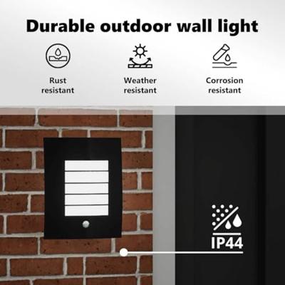 Buiten Wandlamp Zwart 23.5 x 9 x 26 cm