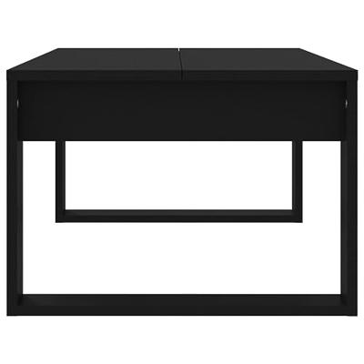 Salontafel 102x50x35 cm bewerkt hout zwart