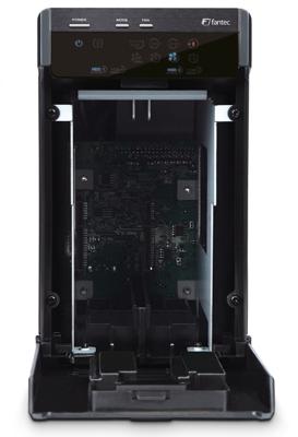 Fantec QB-X2U31R schwarz 2 x 3.5 SATA Raid HDD USB 3.1 Fantec QB-X2U31R schwarz 2 x 3.5 SATA Raid HDD USB 3.1