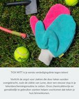 TiCK MiTT Tekenhandschoen Blauw 1 stuk(s) - thumbnail