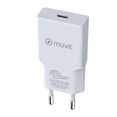 Oplader Muvit for Change HC-261 Wit