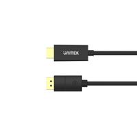 UNITEK KABEL DisplayPort 1.2, HDMI, 4K@60HZ, 1,8M, V1608A - thumbnail