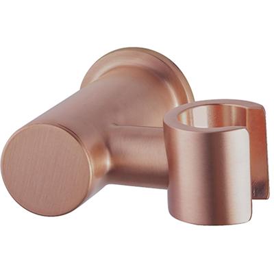 Wiesbaden Wandhanddouchehouder - Kantelbaar - Geborsteld Koper