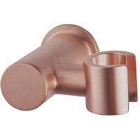 Wiesbaden Wandhanddouchehouder - Kantelbaar - Geborsteld Koper - thumbnail