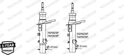 Schokdemper 742162SP