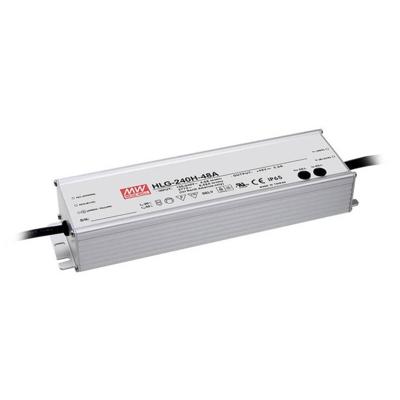 MEAN WELL HLG-240H-12A LED-driver, LED-transformator Constante spanning, Constante stroomsterkte 192 W 16 A 12 V/DC PFC-schakeling, Overbelastingsbescherming,