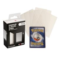 Kaarthoezen - KONIX - Premium Sleeves - 100 vakken - Magic The Gathering, Pokémon compatibel - Transparant - thumbnail