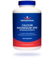 OrthoVitaal Calcium magnesium zink 240 Tabletten - thumbnail