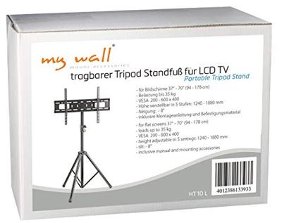 My Wall HT 10 L TV-voet In hoogte verstelbaar, Kantelbaar 94,0 cm (37) - 177,8 cm (70) Kantelbaar, Vloerstandaard My Wall HT 10 L TV-voet In hoogte verstelbaar, Kantelbaar 94,0 cm (37) - 177,8 cm (70) Kantelbaar, Vloerstandaard