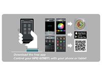 Bluetooth Speaker Draadloos met Party Licht - Karaoke Set met Microfoon - Bedien met App (HPG619BTL) - thumbnail