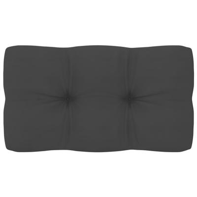 vidaXL Bankkussen pallet 70x40x10 cm antracietkleurig