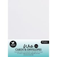 Studio Light • cards & envelopes white 12,70x17,78cm - thumbnail