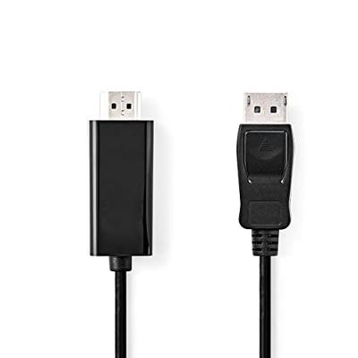 Nedis DisplayPort-Kabel | DisplayPort Male | HDMI | 2 m | 1 stuks - CCGB37100BK20 CCGB37100BK20 Nedis DisplayPort-Kabel | DisplayPort Male | HDMI | 2 m | 1 stuks - CCGB37100BK20 CCGB37100BK20