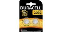 Batterij duracell 2032 lithium 2pack - thumbnail