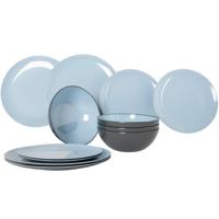 Gimex Vivid Line 12 Delig Servies Blue - thumbnail