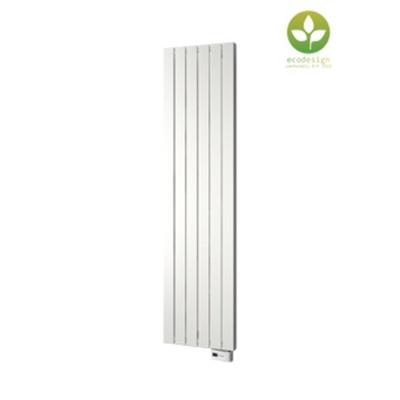 Designradiator Plieger Cavallino Retto Elektrisch 1000 Watt 180x45 cm Antraciet Metallic