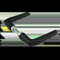 AMI Deurkruk 354 Deurdikte 38/42 Zwart 9005 Str - 739020 - thumbnail