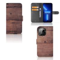 iPhone 13 Pro | Book Style Case | Old Wood - thumbnail
