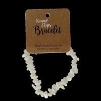 Steengoed Splitarmband maansteen regenboog 1 Stuks - thumbnail