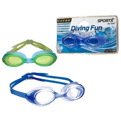 SportX kinder chloorbril groen