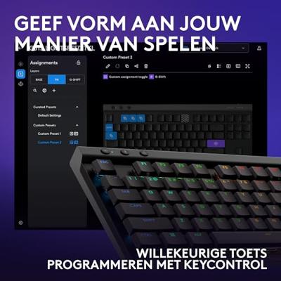 Logitech G515 Lightspeed TKL zwart