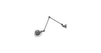 Jielde Loft D4401R Wandlamp - Grijs - thumbnail
