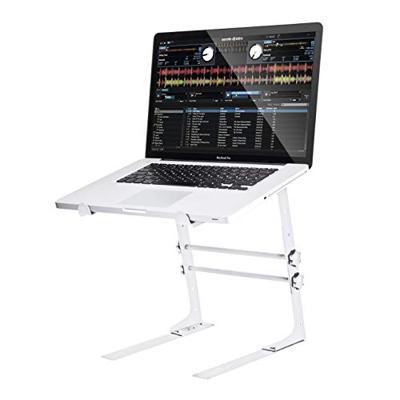 Reloop laptop standaard LTD wit met Verstelbare Hoogte