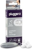 Pluggerz Earplugs Music Premium gehoorbescherming wit - thumbnail