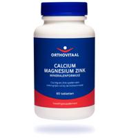 OrthoVitaal Calcium magnesium zink 60 Tabletten - thumbnail